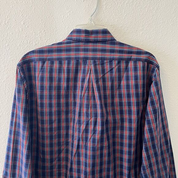 Scotch & Soda Men’s Button Up Shirt Size L Plaid Long Sleeve Preppy Classic - Picture 8 of 14